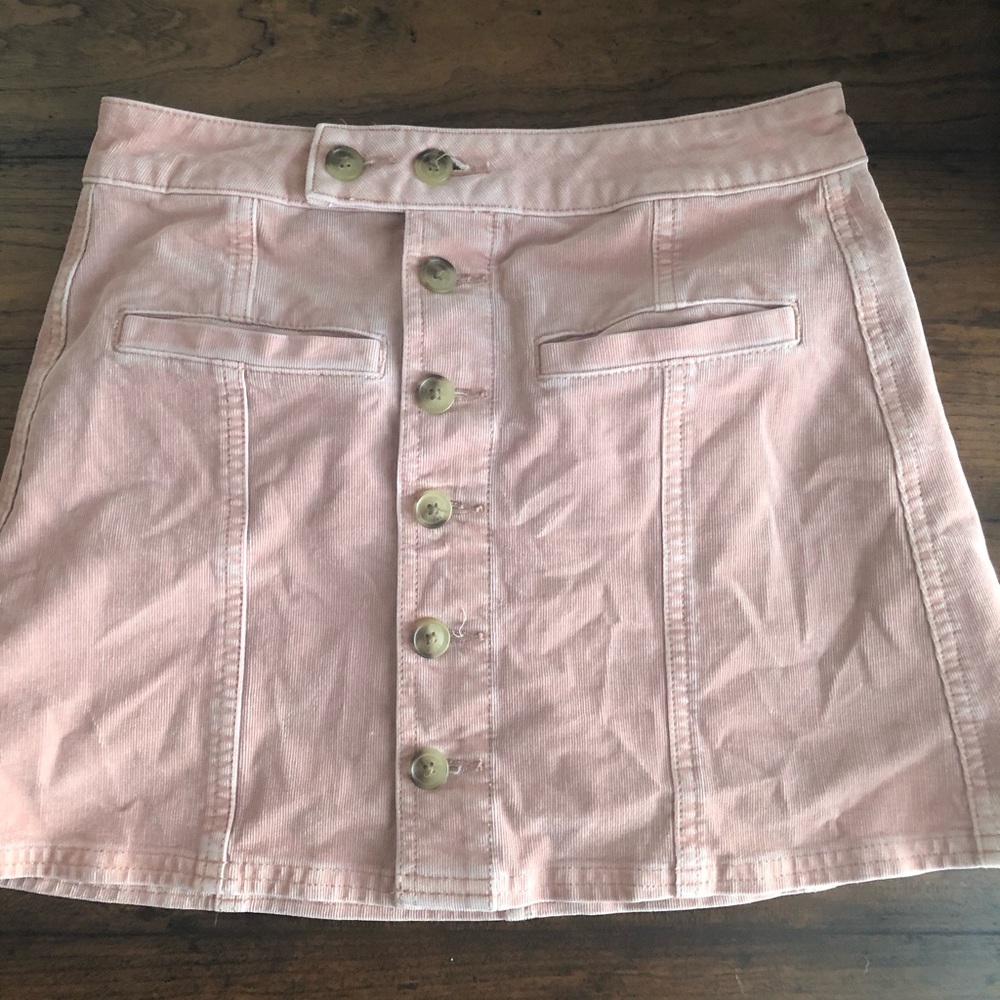 American eagle high waisted corduroy skirt